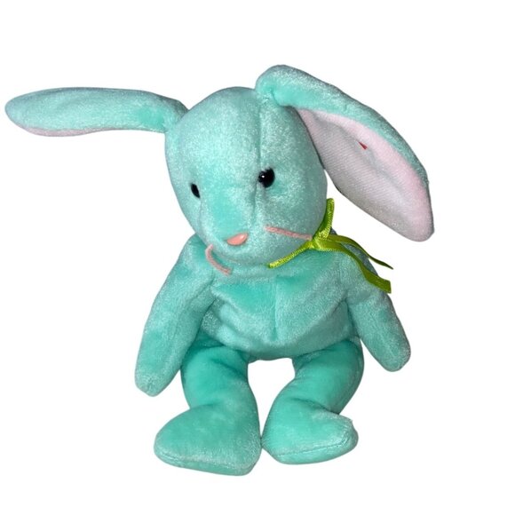 Ty Beanie Babies Hoppity Floppity Hippity Plush Bunny Lot - Picture 8 of 12